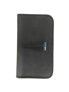 CDProjects 64 CD/DVD Storage Case With Zipper Closure Black Nylon